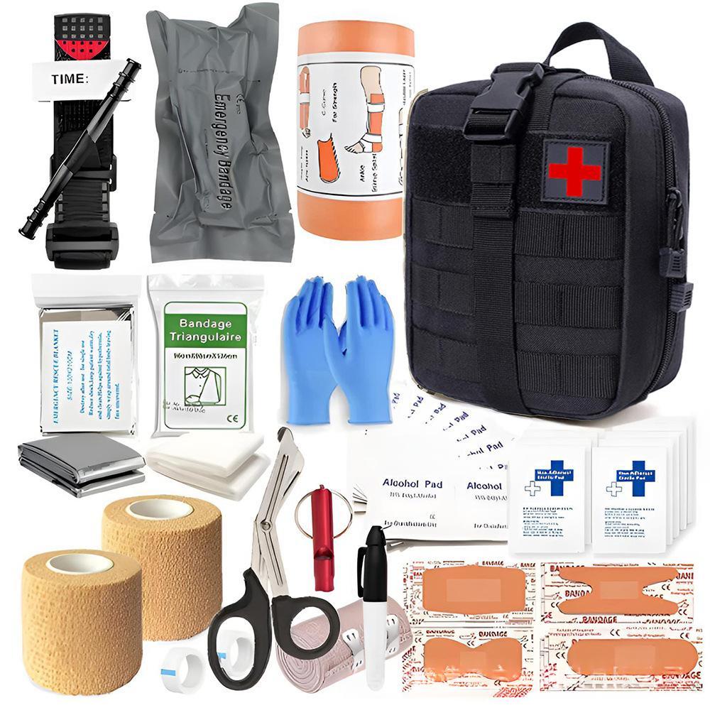 Outdoor Survival Tool First Aid Kit